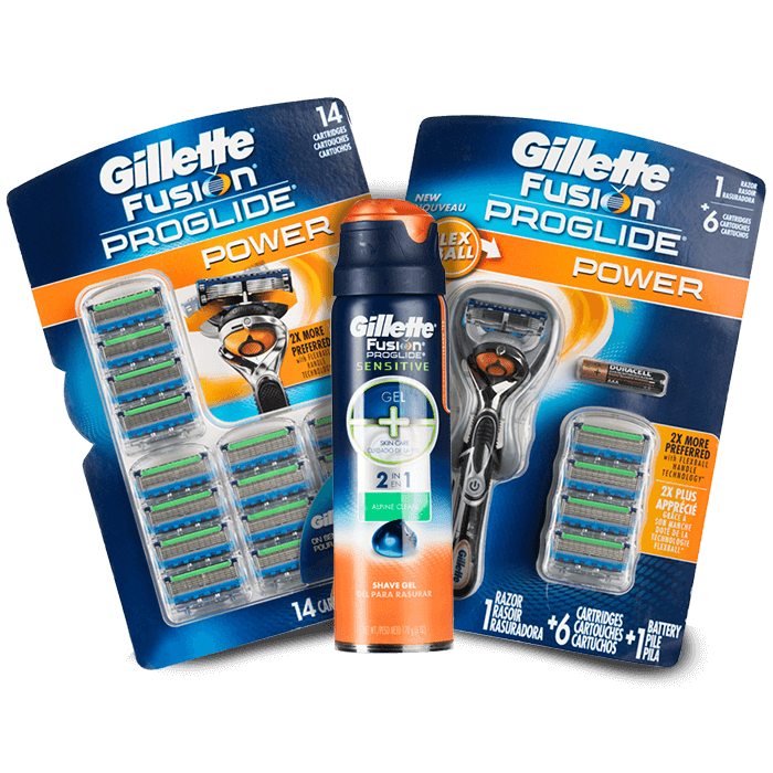 Gillette Fusion ProGlide Sample